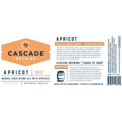 Cascade Brewing Apricot 2017 - Señor Lúpulo
